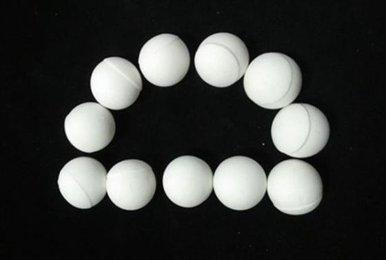 Chemische de Industrie Inerte Alumina Ballenweerstand Op hoge temperatuur