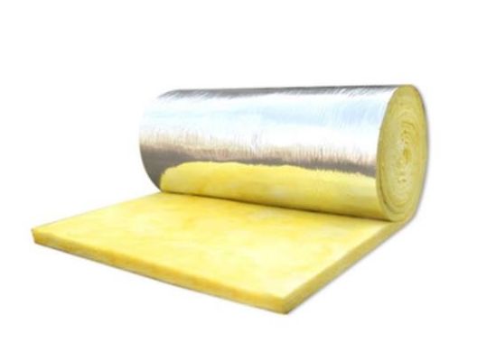 Correcte de Wolgeluidsisolatie van het Absorptiefiberglas/Rotswol die met Aluminiumfolie wordt gevoeld