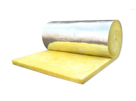 De Isolatie van de het Fiberglaswol van de hitteisolatie met Aluminiumfolie voor Verdeling