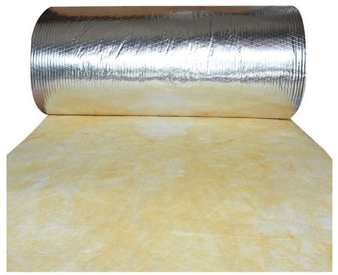 De Isolatie van de het Fiberglaswol van de hitteisolatie met Aluminiumfolie voor Verdeling
