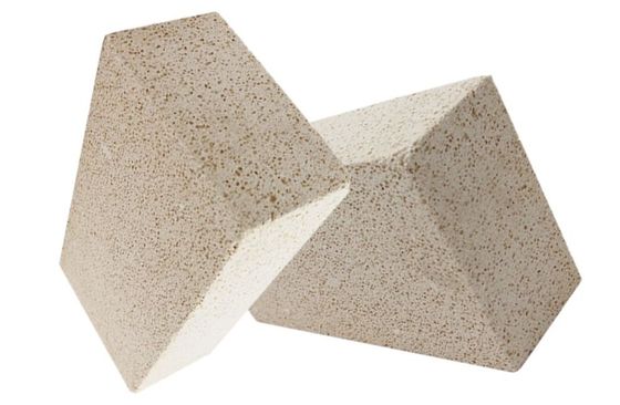 Lage Kruipen Hoge Alumina Vuurvaste Bakstenen voor de Hete Lage Bulkdichtheid van het Ontploffingsfornuis